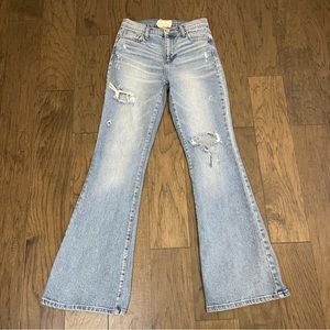 Altar’d State Distressed Bell Bottom Jeans